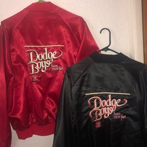 Vintage Matching Dodge Racing Jackets